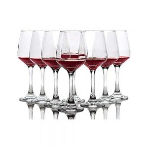 UMEIED Long Stemmed Red Wine Glass Cups