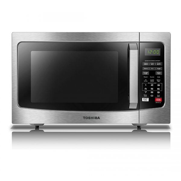 Stylish Stainless Steel Toshiba Microwave