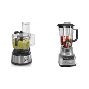 Deference between food processor and blender